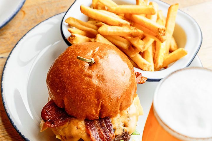 Gourmet Burger and Beer for Two at Revolution Bars