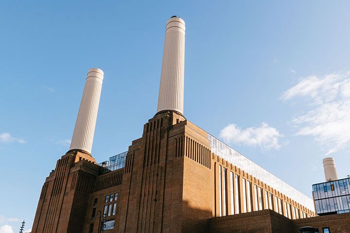 Lift 109 at Battersea Power Station with a 2 Course Lunch