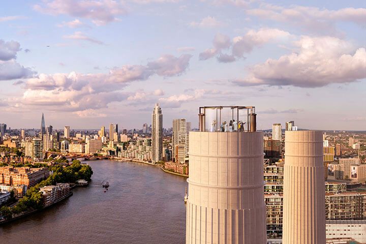 Lift 109 at Battersea Power Station & Sparkling Afternoon Tea for Two