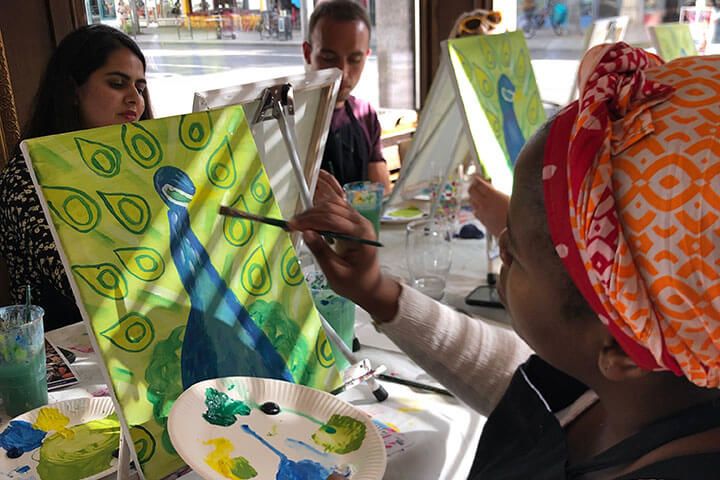 Sip and Paint Experience for Two