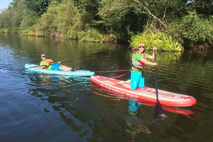 Paddle Boarding for Two 