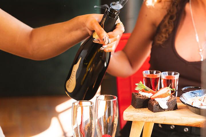 Afternoon Tea for Two with a Bottle of Fizz at Revolution Bars