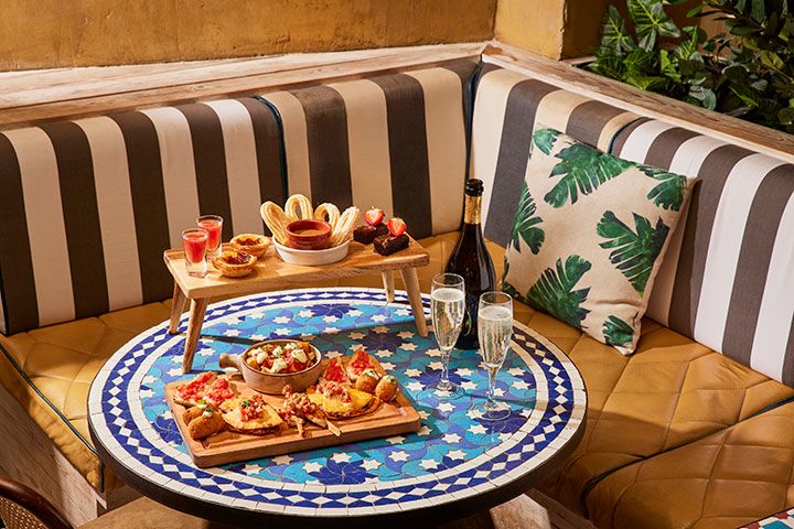 Afternoon Tea for Two with a Bottle of Fizz at Revolution Bars
