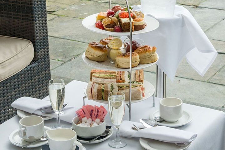 Sparkling Afternoon Tea for Two at Manor of Groves Hotel