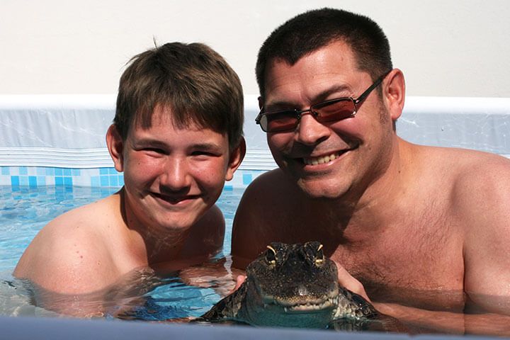 Swimming with the Crocodiles for Two & Lunch