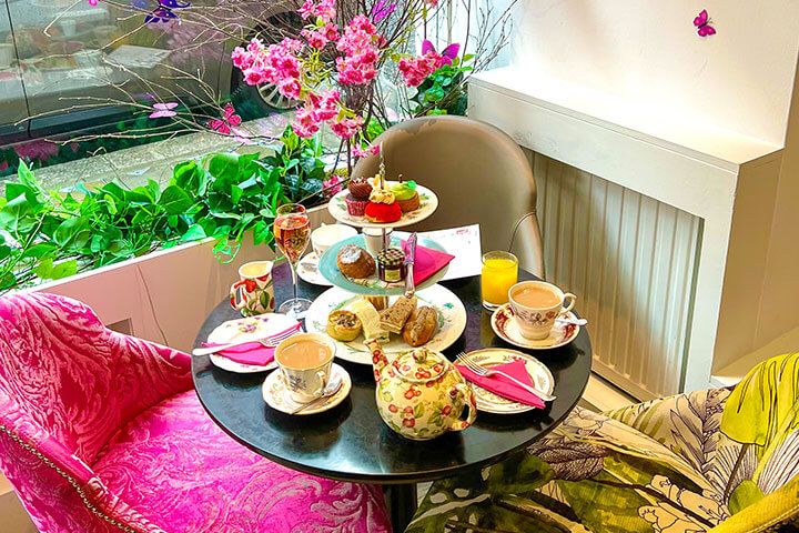 Afternoon Tea with a Glass of Champagne for Two at Brigit's Bakery