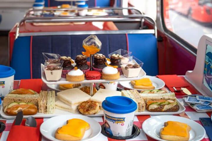 Weekend Paddington Afternoon Tea Bus Tour for One Adult & One Child
