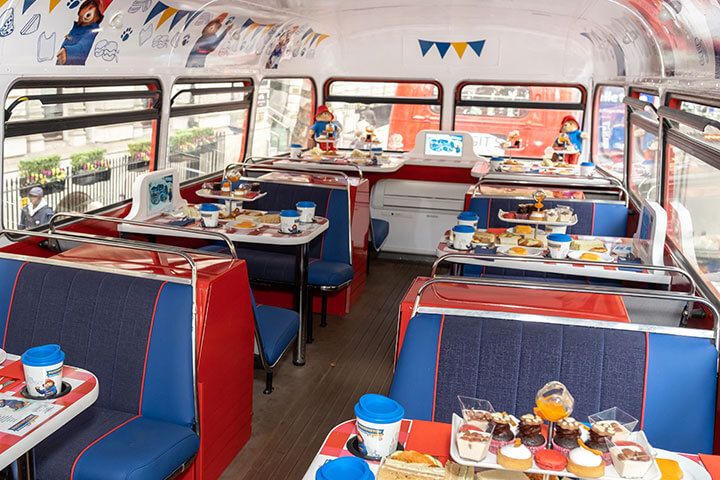 Weekend Paddington Afternoon Tea Bus Tour for One Adult & One Child