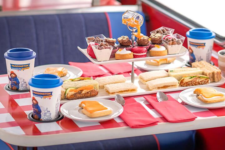 Weekday Paddington Afternoon Tea Bus Tour for One Adult & One Child