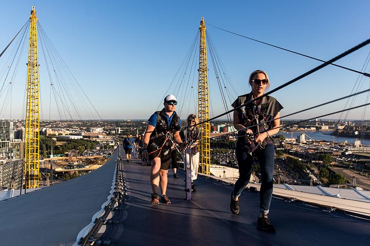 Up at The O2 Climb for Two