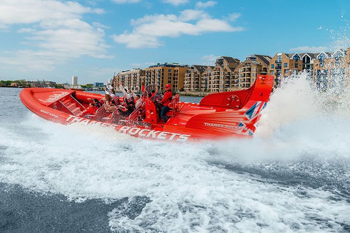 Thames Rockets Speedboat Experience for One