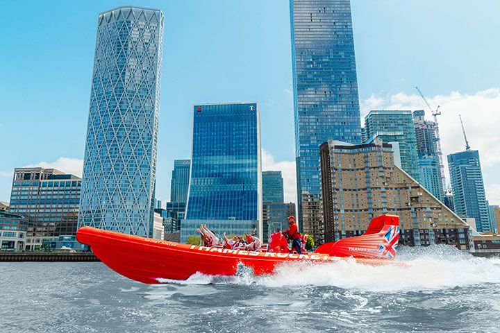 Thames Rockets Speedboat Experience for One