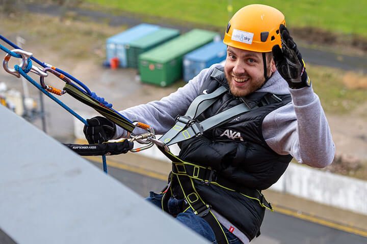 The Anfield Abseil at Liverpool FC