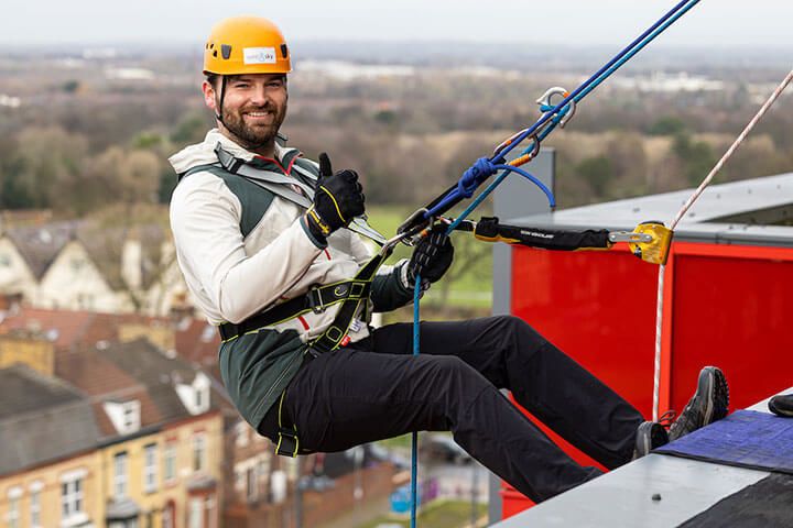 The Anfield Abseil at Liverpool FC