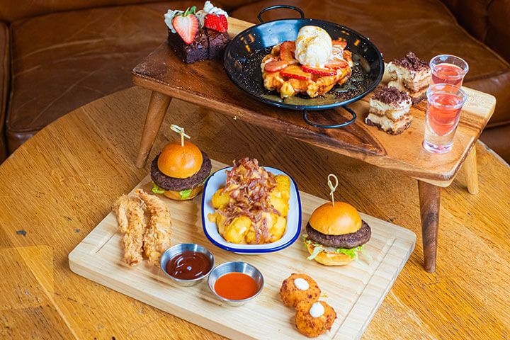 Afternoon Tea for Two with Fizz or A Cocktail at Revolution Bars