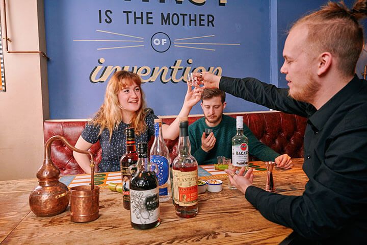 Rum Tasting Masterclass with Meal for Two at Brewhouse & Kitchen