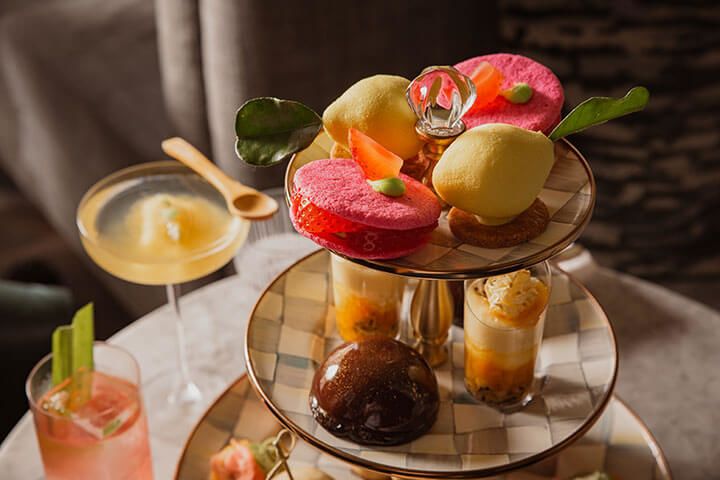 Unlimited Cocktails Japanese Tapas Afternoon Tea at La Bibliotheque