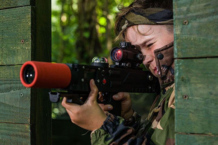 Forest Laser Tag for Four