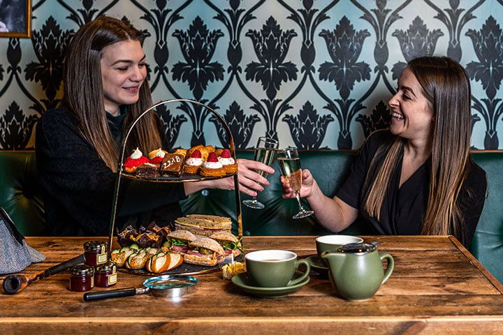 Sherlock Boozy Mystery Afternoon Tea For Two