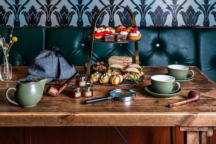 Sherlock Mystery Afternoon Tea For 2