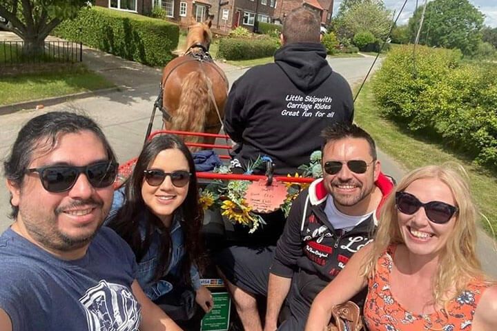 Horse Drawn Carriage Ride with Cream Tea for Four