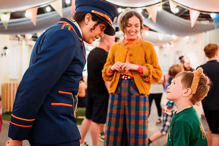 Family Entrance to The Paddington Bear™ Experience & Bus Tour