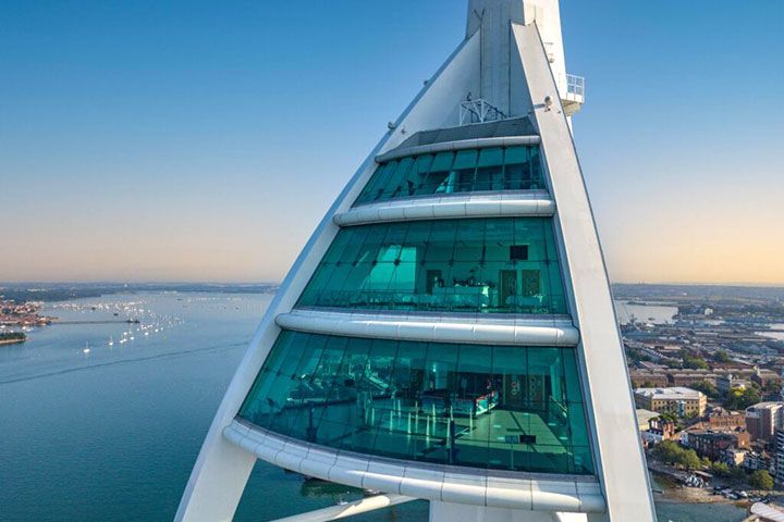 Afternoon Tea in The Clouds for Two at Spinnaker Tower