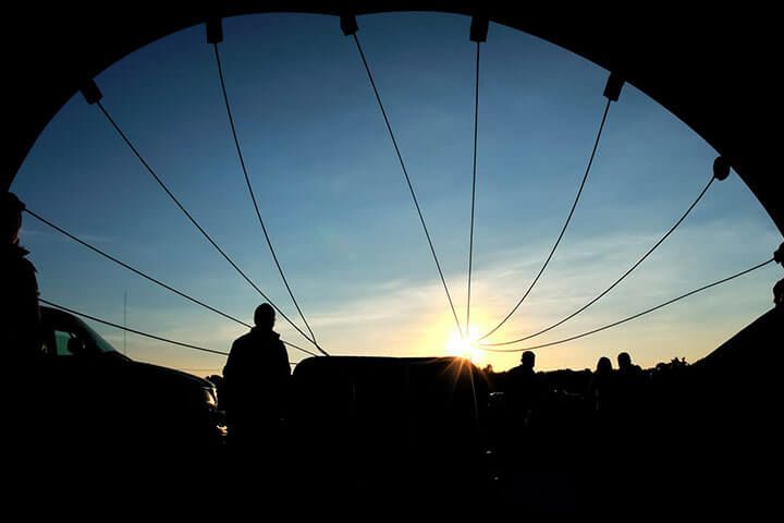 Wild Pig Hot Air Balloon Flight with Champagne - Anyday for Two People