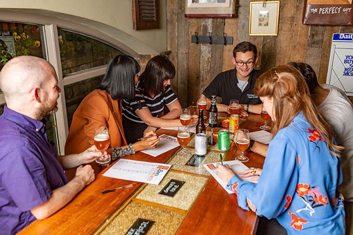 Beer Master Class and Burger Meal for Two