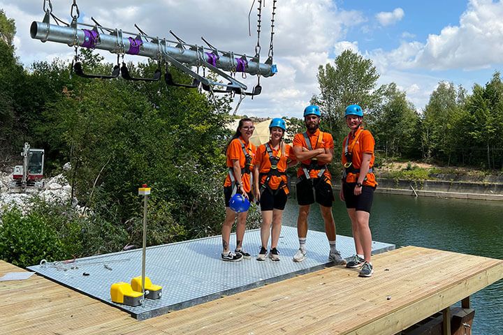 Giant Swing for Two at Hangloose Bluewater