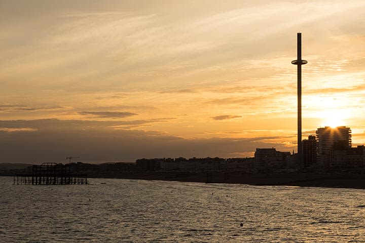 British Airways i360 & Sparkling Tea at Hilton Brighton Metropole for Two