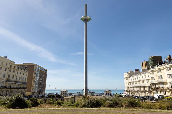 Afternoon Tea for Two in Brighton with Brighton i360 Journey 