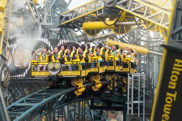One Day Entrance to Alton Towers for Two