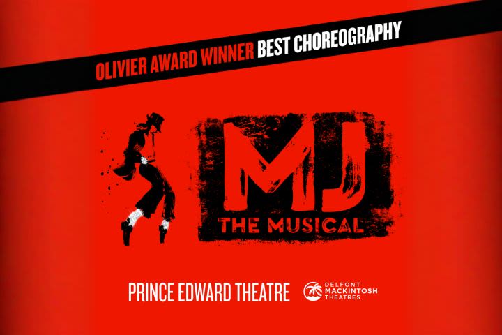 MJ The Musical Theatre Tickets for Two