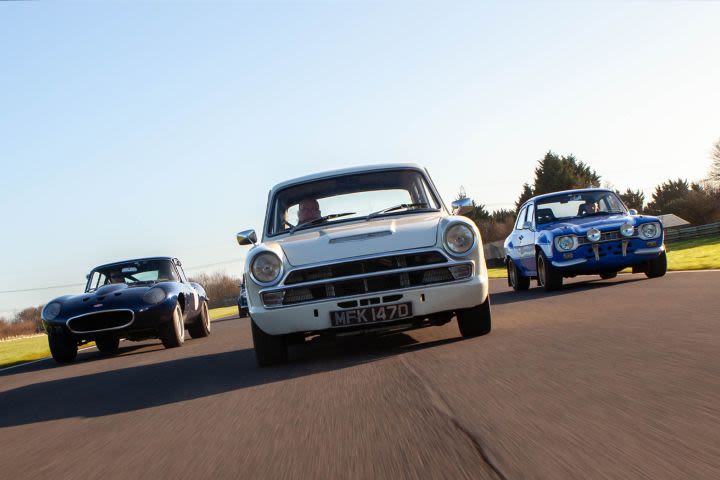 Supercar Vs Classic Car Blast