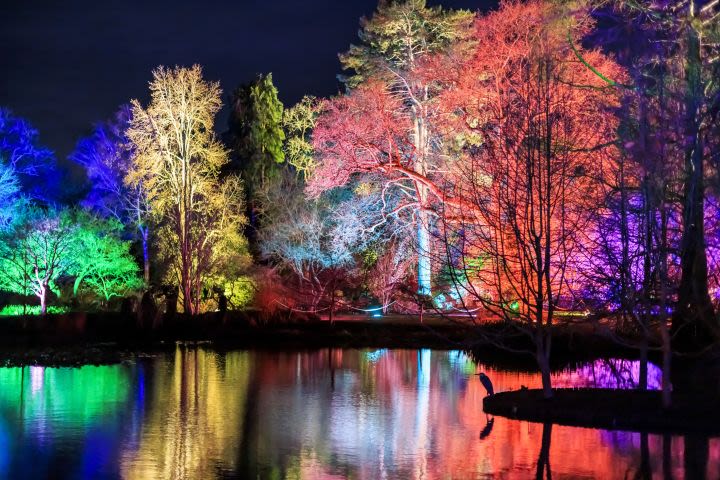 Entrance to RHS Glow at RHS Wisley for Two