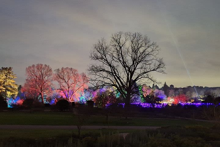 Entrance to RHS Glow at RHS Wisley for Two