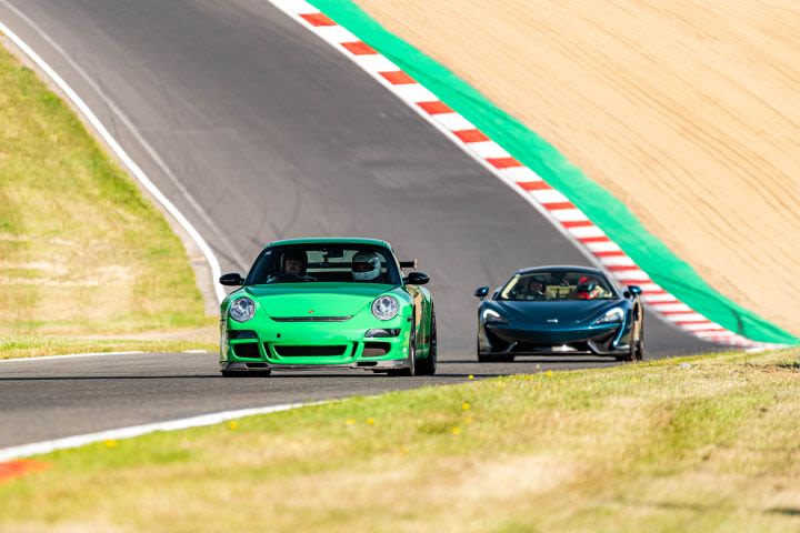 Double Supercar Drive at Mallory Park