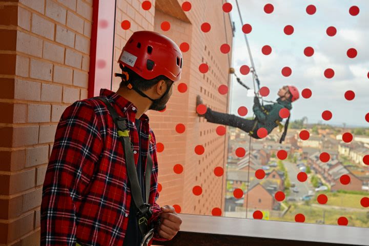 The Anfield Abseil at Liverpool FC