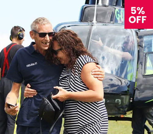12 Mile Themed Helicopter Flight for Two &pound;144