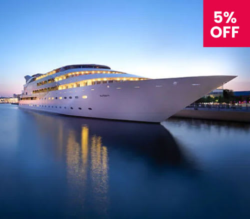 Luxury Yacht Overnight Stay and Afternoon Tea on the Sunborn 