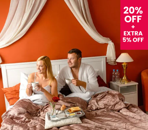 Romantic Escape with Dinner for 2 &pound;129 save 20%