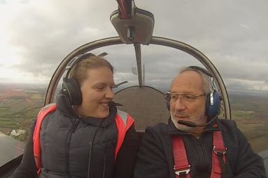 Flying Lesson with Scenic View of Silverstone