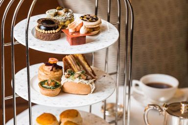 Afternoon Tea for Two at Sheraton Grand London Park Lane Hotel