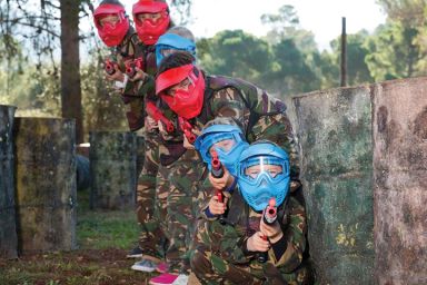 Junior Paintball Experience for Four (8 to 12 year olds)