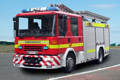 Fire Engine Driving at Prestwold Driving Centre