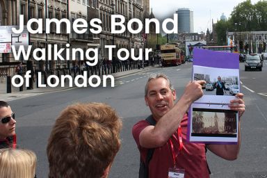 James Bond Walking Tour of London for Four 