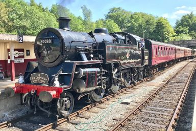 Steam Train Experience for Two at Ecclesbourne Valley Railway
