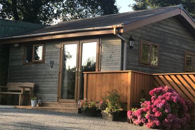 One night stay in at The Swansea Log Cabin for Two