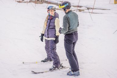 Skiing Lesson